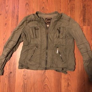 Army green Michael Kors jacket
